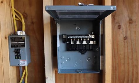 50 amp main breaker panel